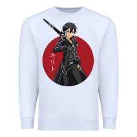 White Sword art online -kirito Premium Sweatshirt - linhVisuals