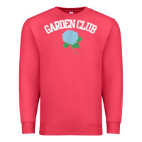 Cardinal grandmillennial hydrangea style garden club Premium Sweatshirt - linhVisuals