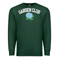 Sports Green grandmillennial hydrangea style garden club Premium Sweatshirt - linhVisuals