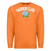 Carrot grandmillennial hydrangea style garden club Premium Sweatshirt - linhVisuals