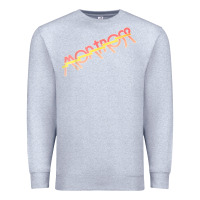 Heather Grey montrose Premium Sweatshirt - linhVisuals
