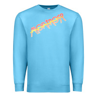 Ocean Blue montrose Premium Sweatshirt - linhVisuals