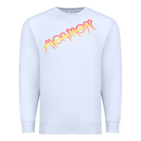 White montrose Premium Sweatshirt - linhVisuals