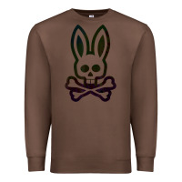 Chestnut psychedelic bunny easter day, qsycho bunnies, easter 2022 Premium Sweatshirt - linhVisuals