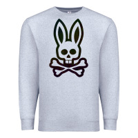 Psychedelic Bunny Easter Day, Qsycho Bunnies, Easter 2022 Premium Sweatshirt | Teevron