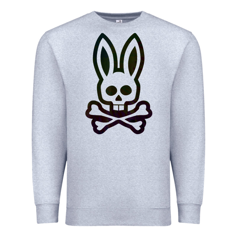 Psychedelic Bunny Easter Day, Qsycho Bunnies, Easter 2022 Premium Sweatshirt by linhVisuals | Teevron