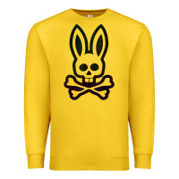 Lemon psychedelic bunny easter day, qsycho bunnies, easter 2022 Premium Sweatshirt - linhVisuals