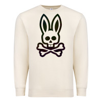 Sandshell psychedelic bunny easter day, qsycho bunnies, easter 2022 Premium Sweatshirt - linhVisuals