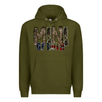 Army Green mini of both Premium Hoodie - RacoonDesign