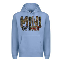 Colony Blue mini of both Premium Hoodie - RacoonDesign