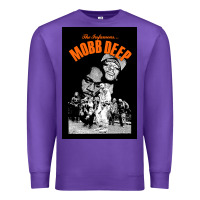 Purple mobb deep rapper hip hop Premium Sweatshirt - linhVisuals