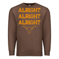 Chestnut texas pride state usa alright alright alright t shirt Premium Sweatshirt - linhVisuals