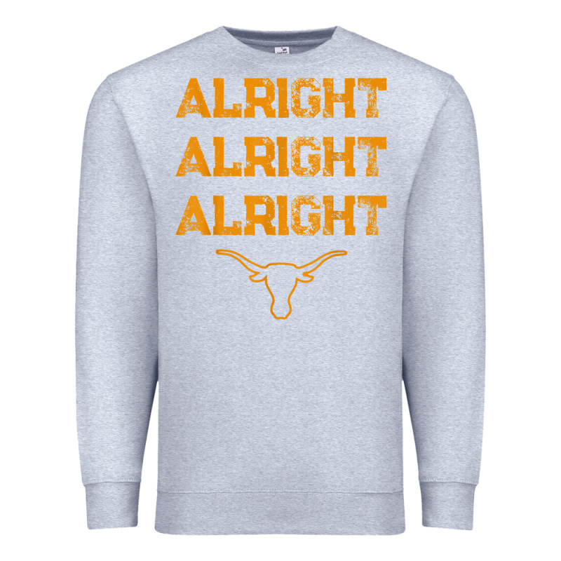 Texas Pride State Usa Alright Alright Alright T Shirt Premium Sweatshirt by linhVisuals | Teevron
