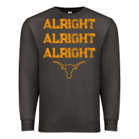 Smoke texas pride state usa alright alright alright t shirt Premium Sweatshirt - linhVisuals