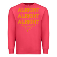 Cardinal texas pride state usa alright alright alright t shirt Premium Sweatshirt - linhVisuals