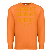 Carrot texas pride state usa alright alright alright t shirt Premium Sweatshirt - linhVisuals