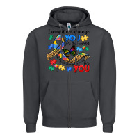 Smoke i would not change you autism Zipper Hoodie - JahusDesignShop