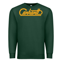 Sports Green CARHARTT Premium Sweatshirt - linhVisuals