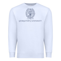 White georgetown university Premium Sweatshirt - linhVisuals