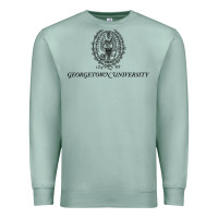 Seafoam georgetown university Premium Sweatshirt - linhVisuals