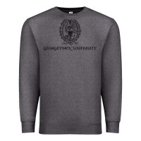 Charcoal Heather georgetown university Premium Sweatshirt - linhVisuals