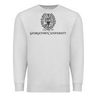 Dove Grey georgetown university Premium Sweatshirt - linhVisuals