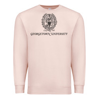 Pale Pink georgetown university Premium Sweatshirt - linhVisuals