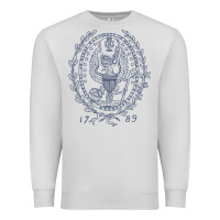 Dove Grey georgetown university Premium Sweatshirt - linhVisuals