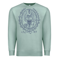 Seafoam georgetown university Premium Sweatshirt - linhVisuals