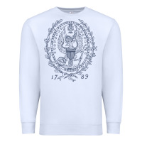 White georgetown university Premium Sweatshirt - linhVisuals