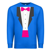 True Royal pink tux tuxedo Premium Sweatshirt - linhVisuals