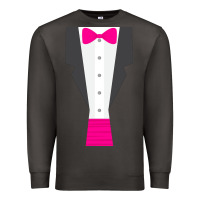 Smoke pink tux tuxedo Premium Sweatshirt - linhVisuals