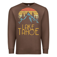 Chestnut vintage lake tahoe california nevada retro t shirt Premium Sweatshirt - linhVisuals