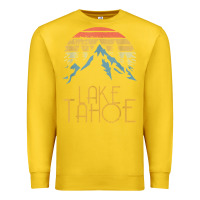 Lemon vintage lake tahoe california nevada retro t shirt Premium Sweatshirt - linhVisuals