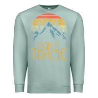 Seafoam vintage lake tahoe california nevada retro t shirt Premium Sweatshirt - linhVisuals