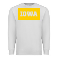 Dove Grey University of Iowa, UIowa, Iowa, apparel Premium Sweatshirt - linhVisuals