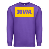 Purple University of Iowa, UIowa, Iowa, apparel Premium Sweatshirt - linhVisuals