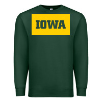 Sports Green University of Iowa, UIowa, Iowa, apparel Premium Sweatshirt - linhVisuals