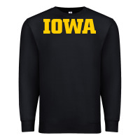 Black university of iowa, Apparel Premium Sweatshirt - linhVisuals