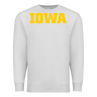 Dove Grey university of iowa, Apparel Premium Sweatshirt - linhVisuals