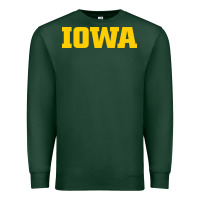 Sports Green university of iowa, Apparel Premium Sweatshirt - linhVisuals