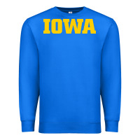 True Royal university of iowa, Apparel Premium Sweatshirt - linhVisuals