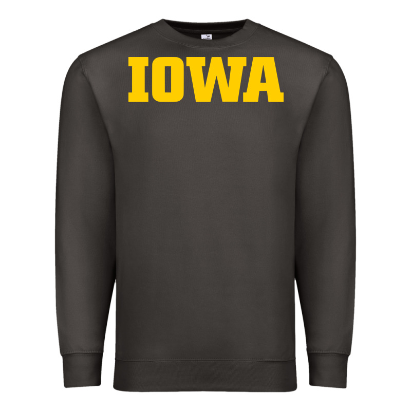 University Of Iowa, Apparel Premium Sweatshirt by linhVisuals | Teevron