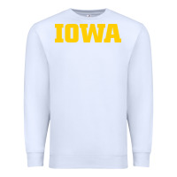 White university of iowa, Apparel Premium Sweatshirt - linhVisuals