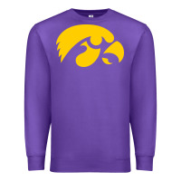 Purple university of iowa athletics teams gear Premium Sweatshirt - linhVisuals