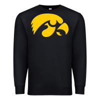 Black university of iowa athletics teams gear Premium Sweatshirt - linhVisuals