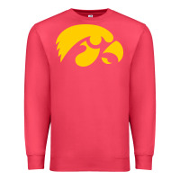 Cardinal university of iowa athletics teams gear Premium Sweatshirt - linhVisuals