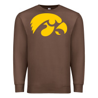 Chestnut university of iowa athletics teams gear Premium Sweatshirt - linhVisuals
