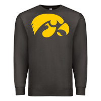 Smoke university of iowa athletics teams gear Premium Sweatshirt - linhVisuals