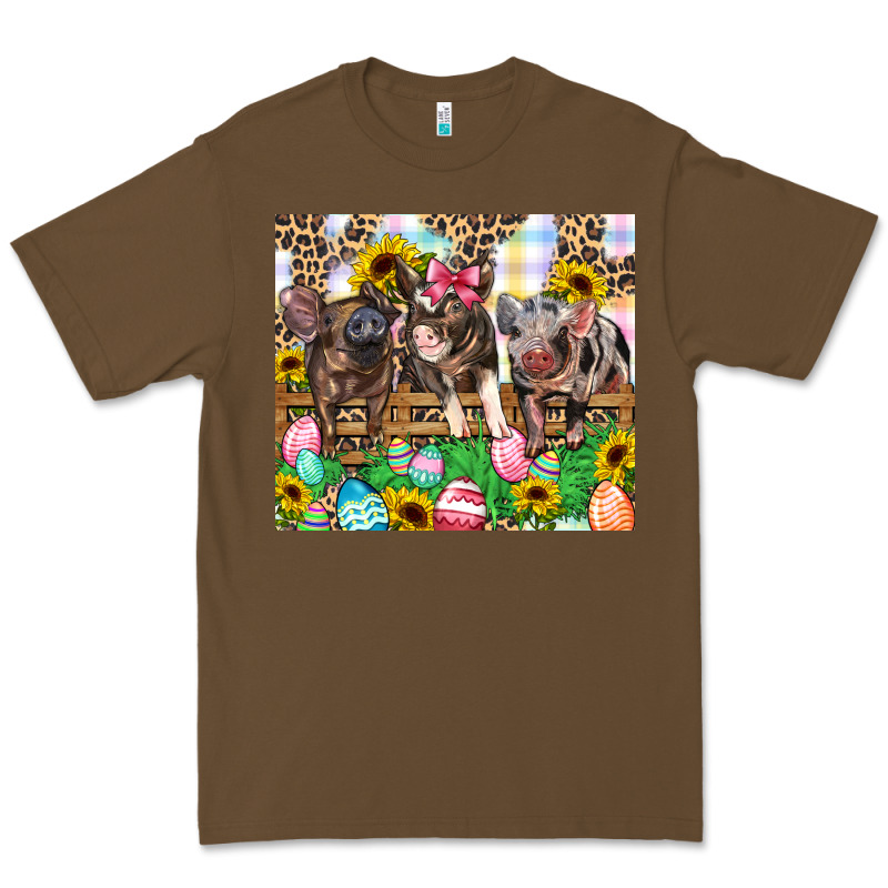 Easter Farm Animals Happy Easter Day Premium Tee by CowGirlArtShop | Teevron